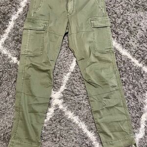 Hudson women’s olive green cargo